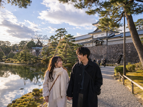 兼六園 金沢城公園 デート 北陸